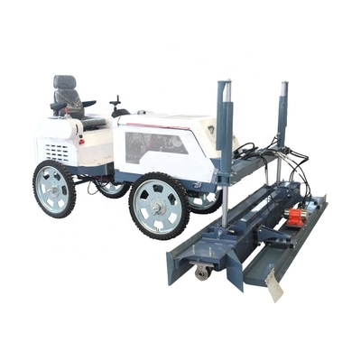 Straight Road Paving Concrete Two Wheel Laser Screed Leveling Machine